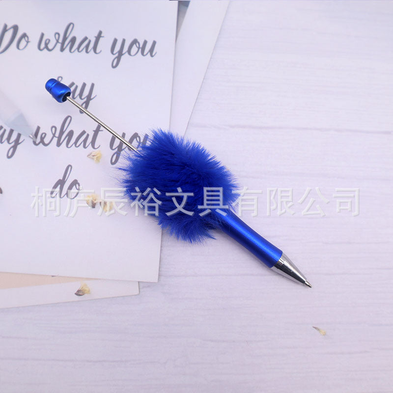 Wholesale Cartoon beaded cute pen with cute beads and cute girly gift pen